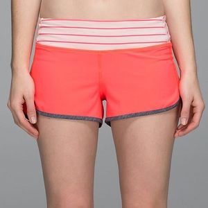 Lululemon Speed up Shorts 2.5” inseam size 6